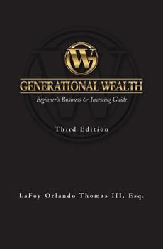Paperback Generational Wealth: Beginner's Business & Investing Guide Book