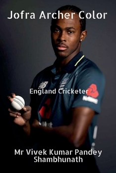 Paperback Jofra Archer Color: England Cricketer Book