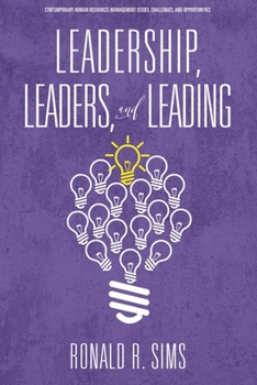 Paperback Leadership, Leaders and Leading Book