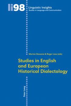 Paperback Studies in English and European Historical Dialectology Book