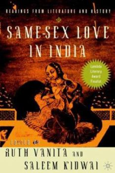Paperback Same-Sex Love in India: Readings in Indian Literature Book