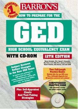 Paperback How to Prepare for the GED: High School Equivalency Exam [With Computerized Practice Exam] Book