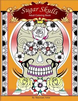 Paperback Sugar Skulls: Adult Coloring Book