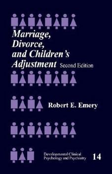 Paperback Marriage, Divorce, and Children's Adjustment Book