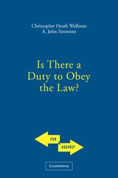 Hardcover Is There a Duty to Obey the Law? Book