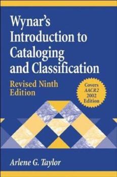 Paperback Wynar's Introduction to Cataloging and Classification Book