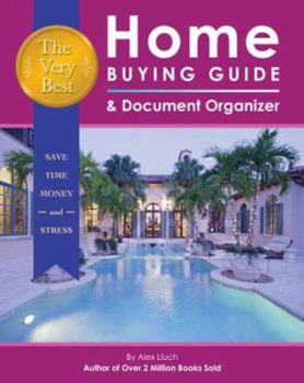 Hardcover Very Best Home Buying Guide & Document Organizer Book