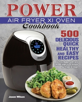 Paperback Power Air Fryer Xl Oven Cookbook Book
