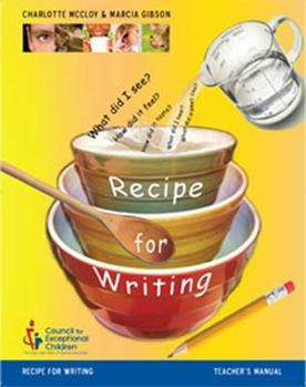 Paperback Recipe for Writing Teacher's Manual Revised Book