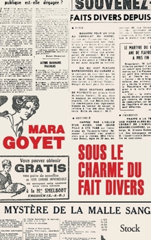 Paperback Sous Le Charme Du Fait Divers [French] Book