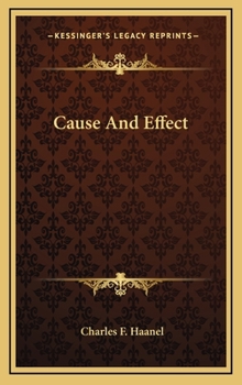 Hardcover Cause And Effect Book