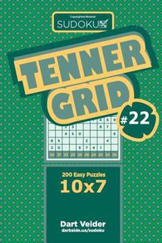 Paperback Sudoku Tenner Grid - 200 Easy Puzzles 10x7 (Volume 22) Book