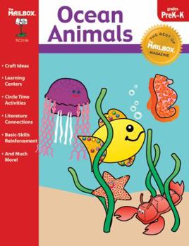 Paperback The Best of The Mailbox Themes - Ocean Animals Book