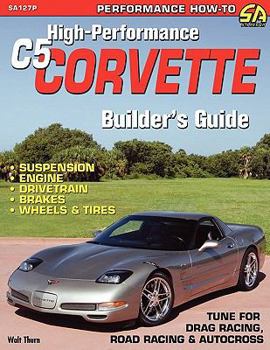 Paperback High-Performance C5 Corvette Builder's Guide Book