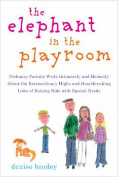 Hardcover The Elephant in the Playroom: Ordinary Parents Write Intimately and Honestly about the Extraordinary Highs and Heartbreaking Lows of Raising Kids wi Book