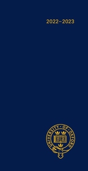 Hardcover Oxford University Pocket Diary 2022-2023 Book