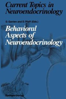 Paperback Behavioral Aspects of Neuroendocrinology Book
