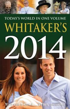 Hardcover Whitaker's Almanack 2014 Book