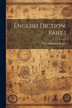 Paperback English Diction, Part 1 Book