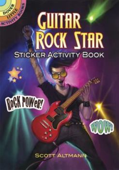 Paperback Guitar Rock Star Sticker Activity Book