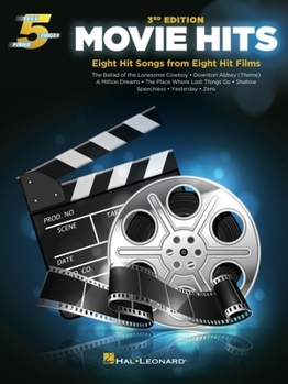 Paperback Movie Hits - 3rd Edition: Five-Finger Piano Easy Songbook with Lyrics Book