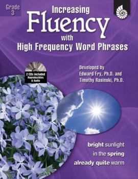Paperback Increasing Fluency with High Frequency Word Phrases Grade 3 [With 2 CDROMs] Book
