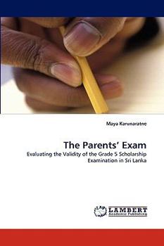 Paperback The Parents' Exam Book