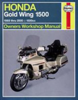 Paperback Honda Gl1500 Gold Wing Owners Workshop Manual: 1988-2000 Book