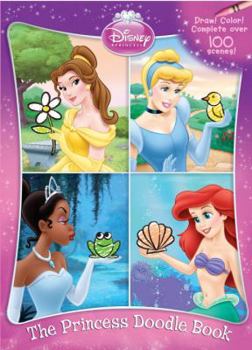 Paperback PRINCESS DOODLE BOOK