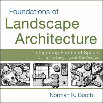 Paperback Foundations of Landscape Architecture Book