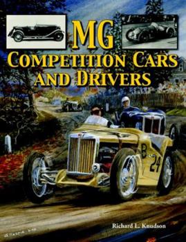 Paperback MG Competition Cars and Drivers Book