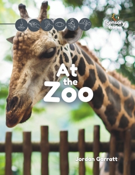 Paperback At the Zoo: A Sensory Story Book
