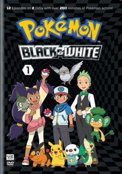 DVD Pokemon Black & White Set 1 Book