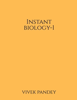 Paperback Instant biology-1 Book