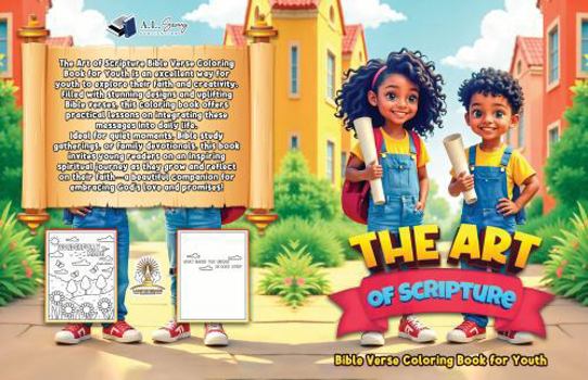 Paperback The Art of Scripture: Bible Verse Coloring Book for Youth Book