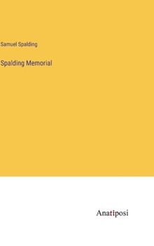 Hardcover Spalding Memorial Book