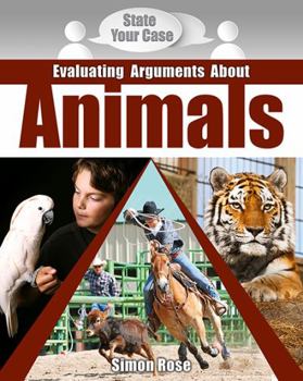 Library Binding Evaluating Arguments about Animals Book