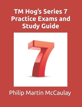 Paperback TM Hog's Series 7 Practice Exams and Study Guide Book