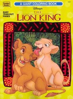 Paperback The Lion King-Giant Color and Activity Book