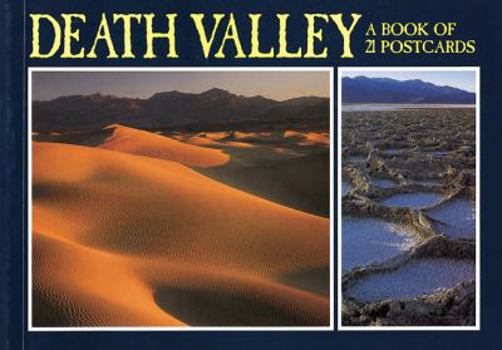 Card Book Death Valley National Park: A Book of 23 Postcards Book