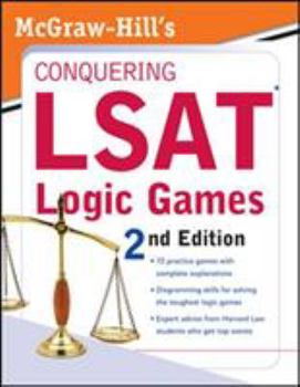 Paperback McGraw-Hill's Conquering LSAT Logic Games Book