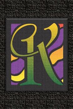 Paperback K: Monogram Letter Initial Internet Password Logbook: Keep track of usernames, passwords, web addresses in one easy and o Book