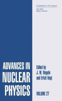 Paperback Advances in Nuclear Physics: Volume 27 Book