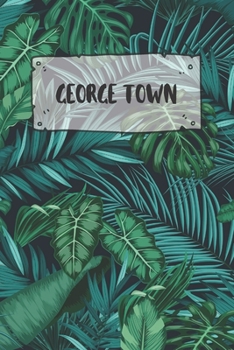 George Town: Ruled Travel Diary Notebook or Journey  Journal - Lined Trip Pocketbook for Men and Women with Lines