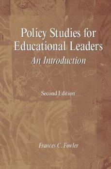 Hardcover Policy Studies for Educational Leaders: An Introduction Book