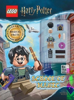 Paperback Lego Harry Potter: School of Magic: Activity Book with Minifigure Book
