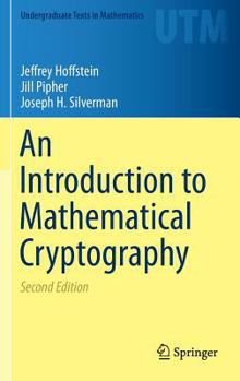 Hardcover An Introduction to Mathematical Cryptography Book