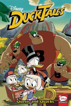 Paperback Ducktales: Quests and Quacks Book