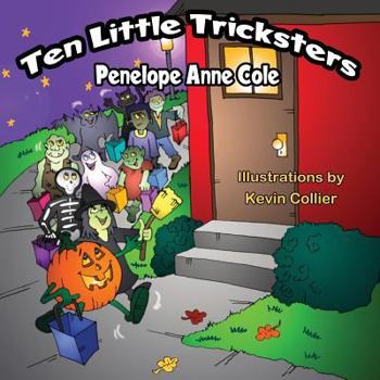 Paperback Ten Little Tricksters [Large Print] Book