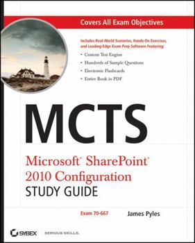 Paperback McTs Microsoft SharePoint 2010 Configuration Study Guide: Exam 70-667 [With CDROM] Book